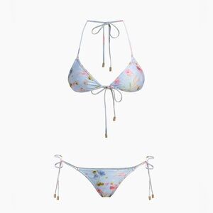 Lucky Floral Print Bikini Set